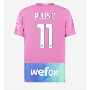 AC Milan Christian Pulisic #11 Replica Third Stadium Shirt 2023-24 Short Sleeve